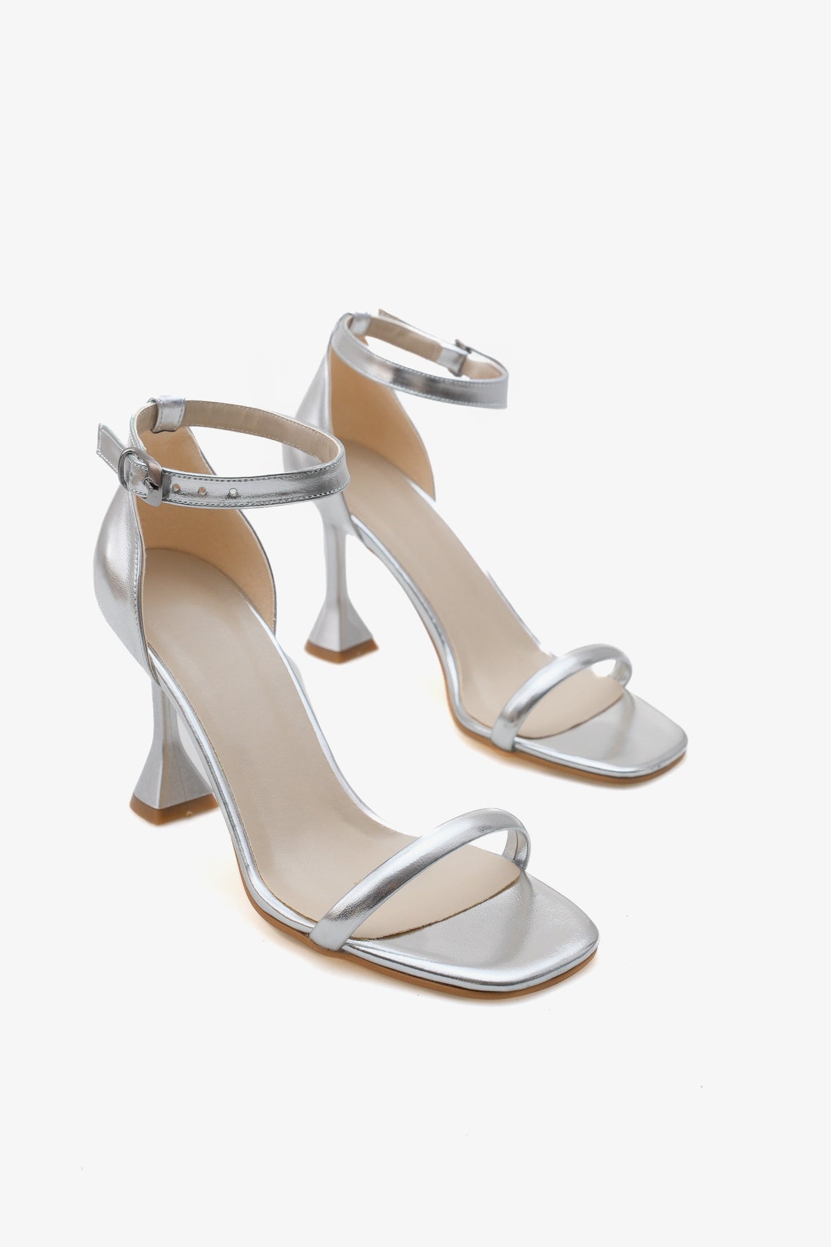 Kadın bantlı günlük topuklu ayakkabı Lorves