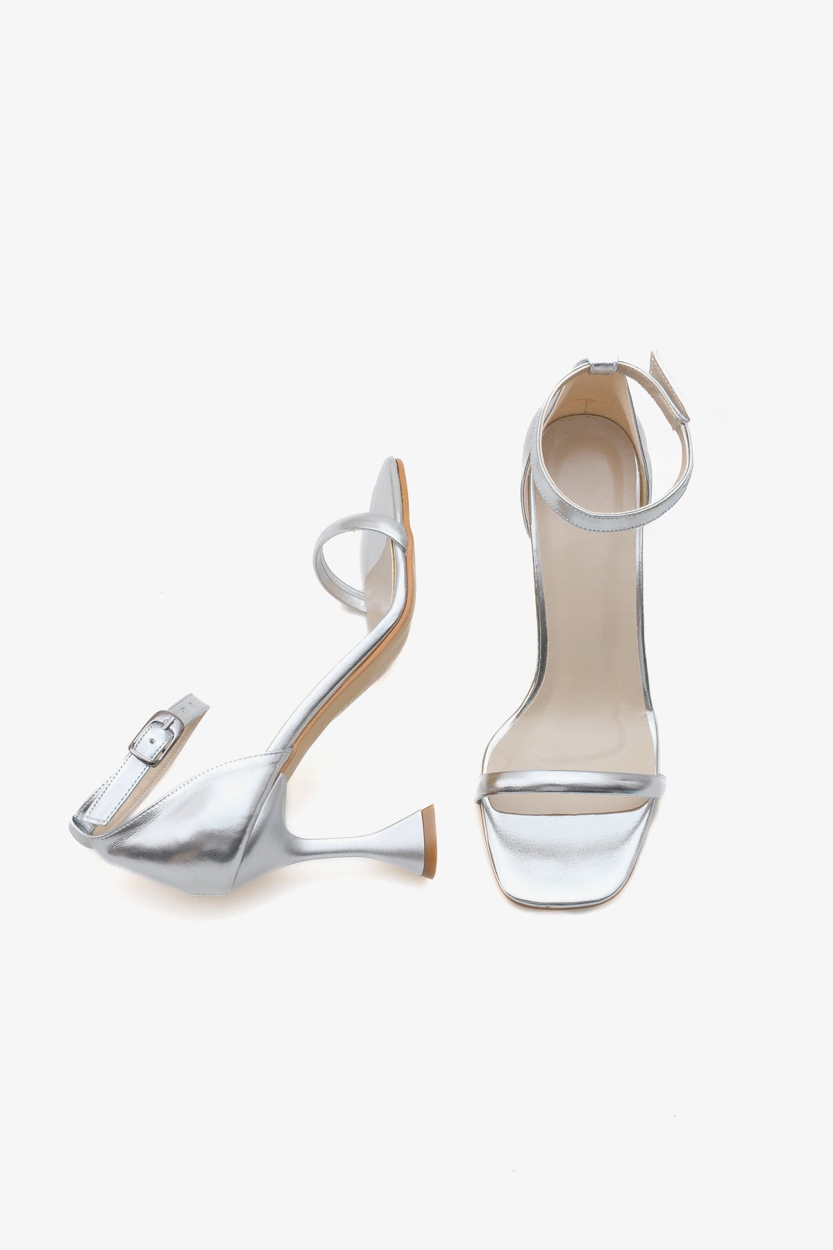 Kadın bantlı günlük topuklu ayakkabı Lorves