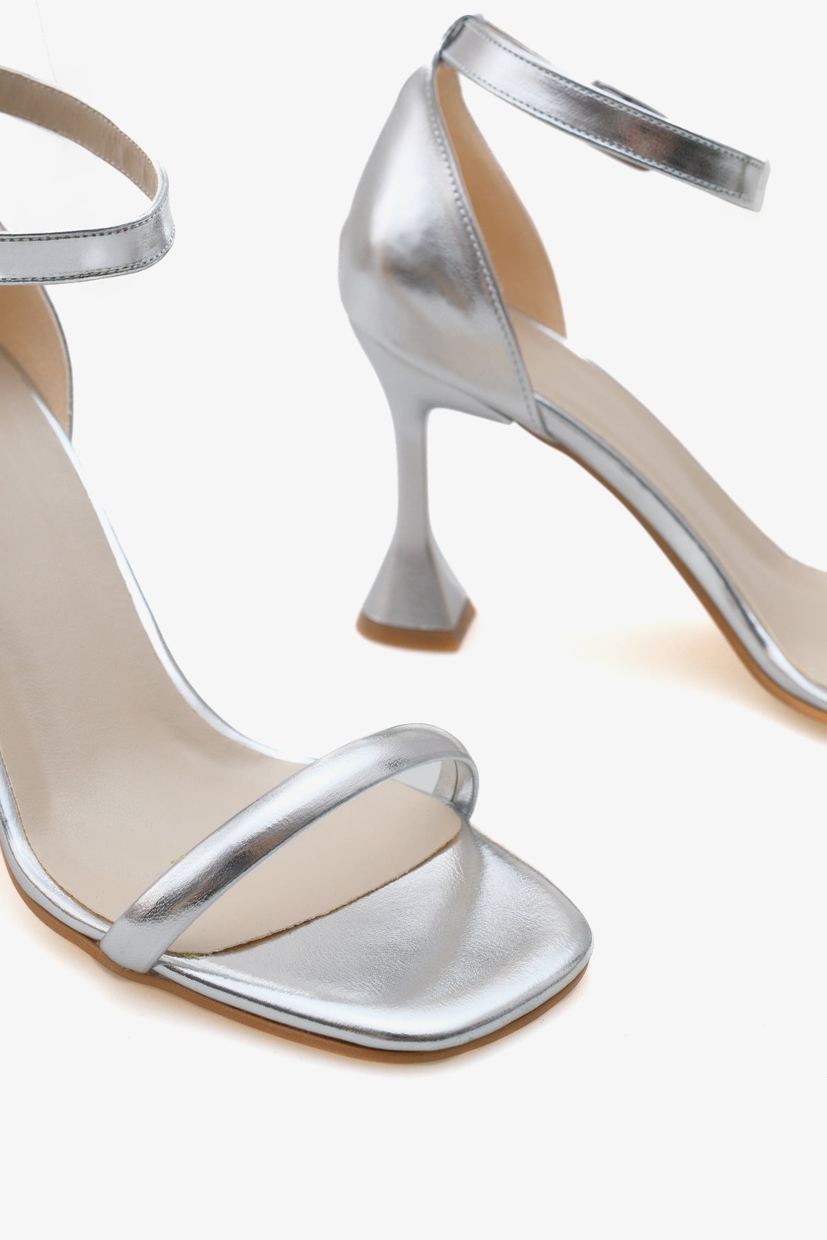 Kadın bantlı günlük topuklu ayakkabı Lorves