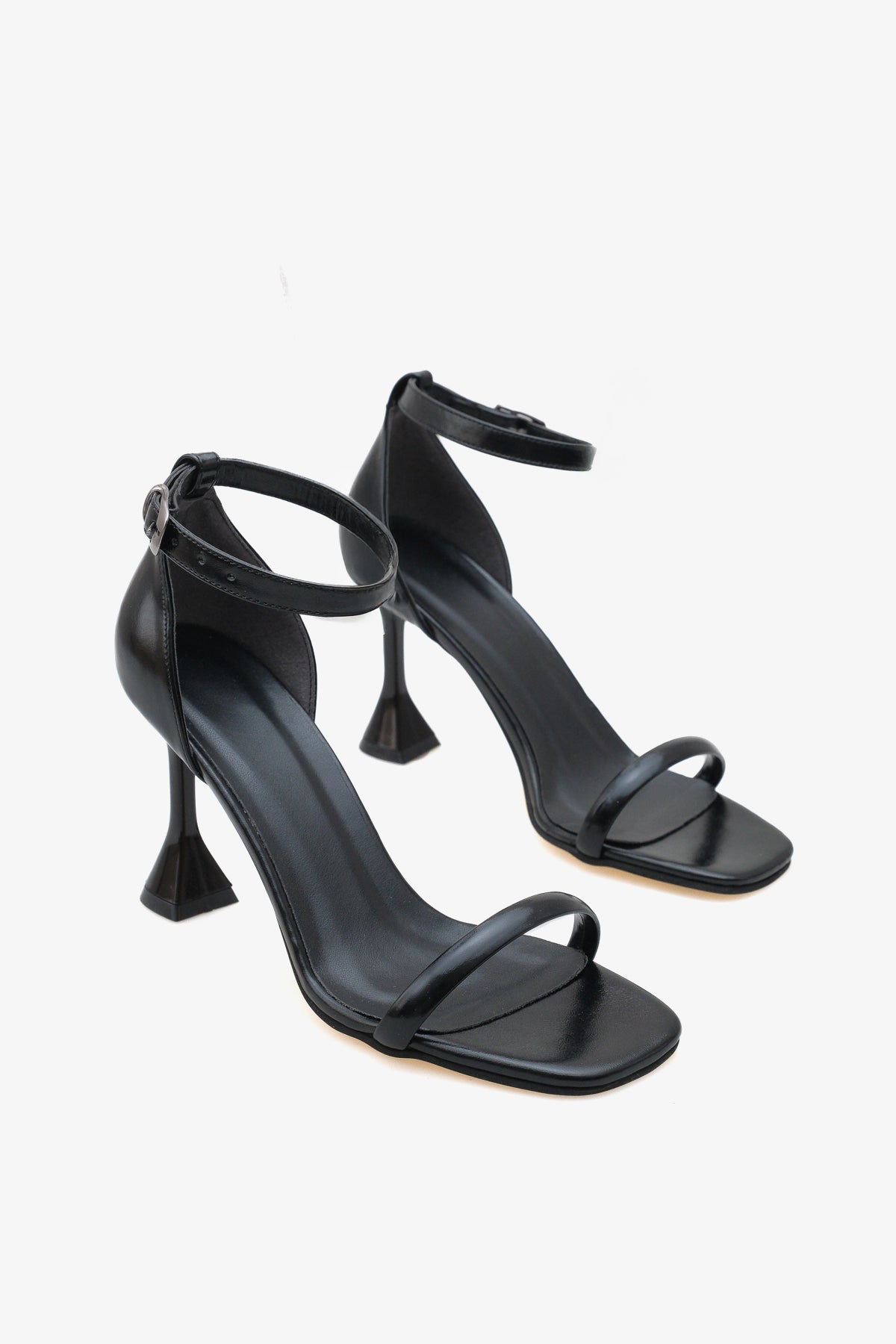 Kadın bantlı günlük topuklu ayakkabı Lorves