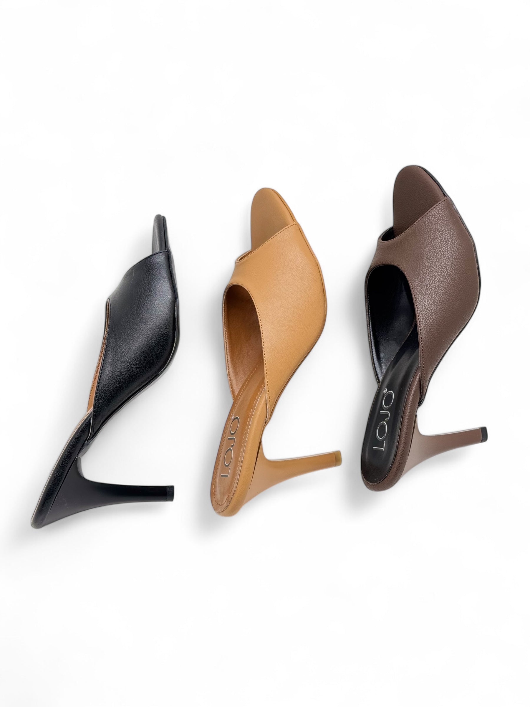 Kadın bantlı topuklu günlük terlik Sancoles