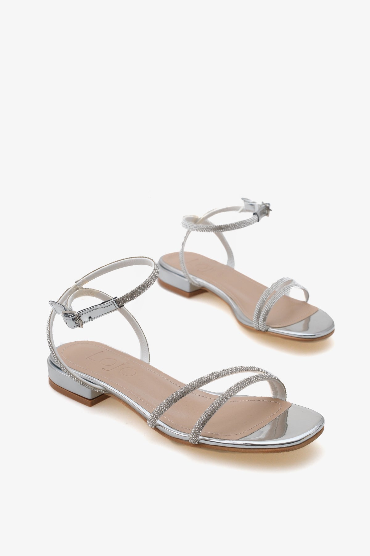 Kadın çift bantlı günlük sandalet vens