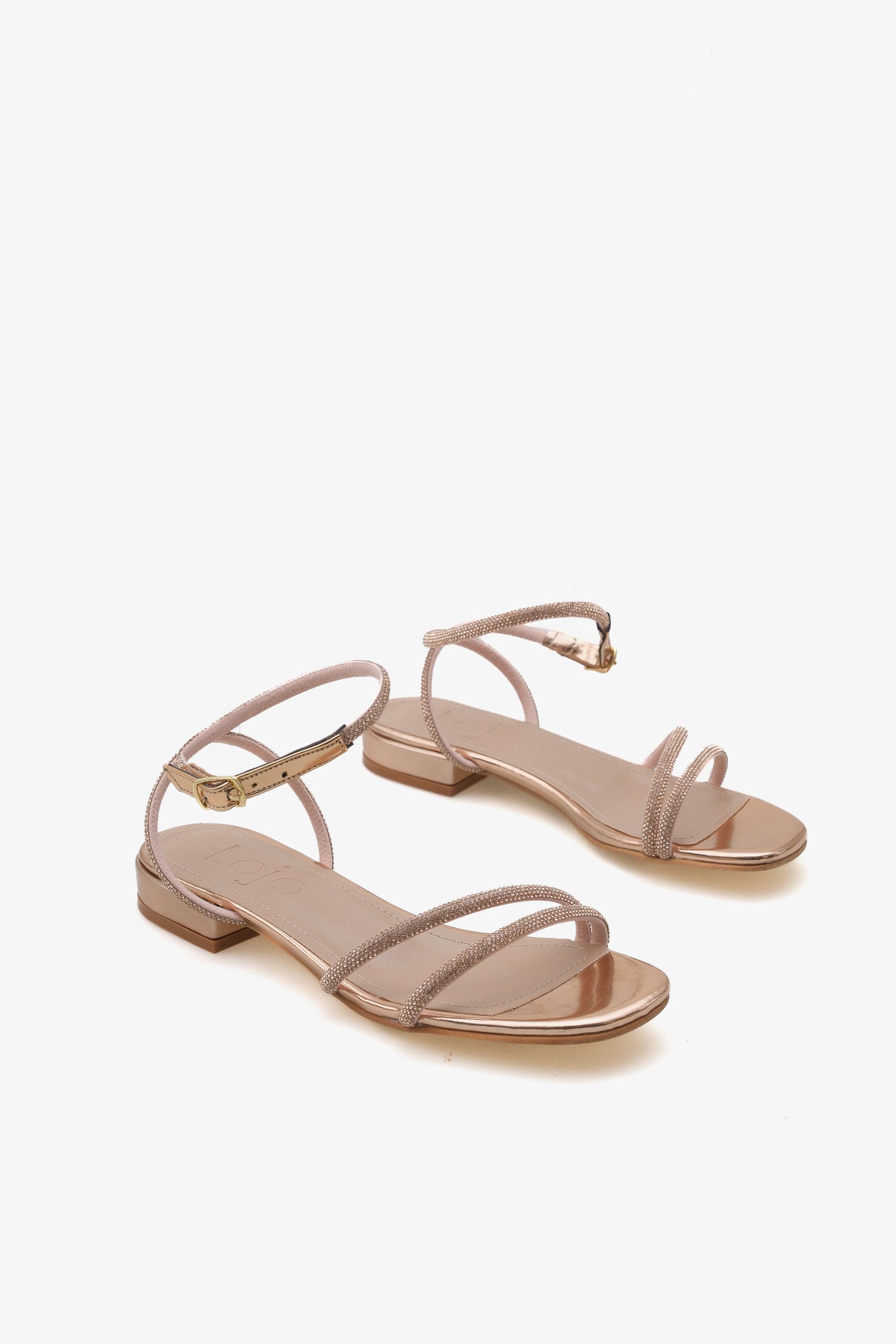 Kadın çift bantlı günlük sandalet vens