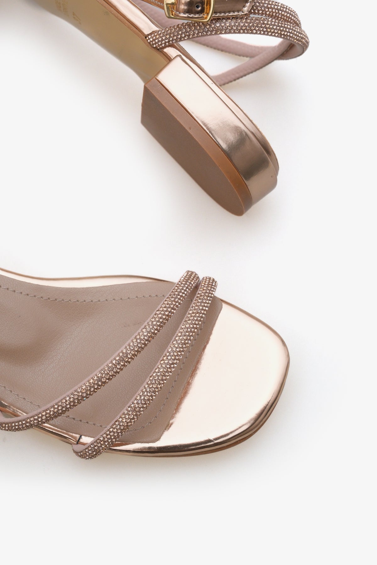 Kadın çift bantlı günlük sandalet vens