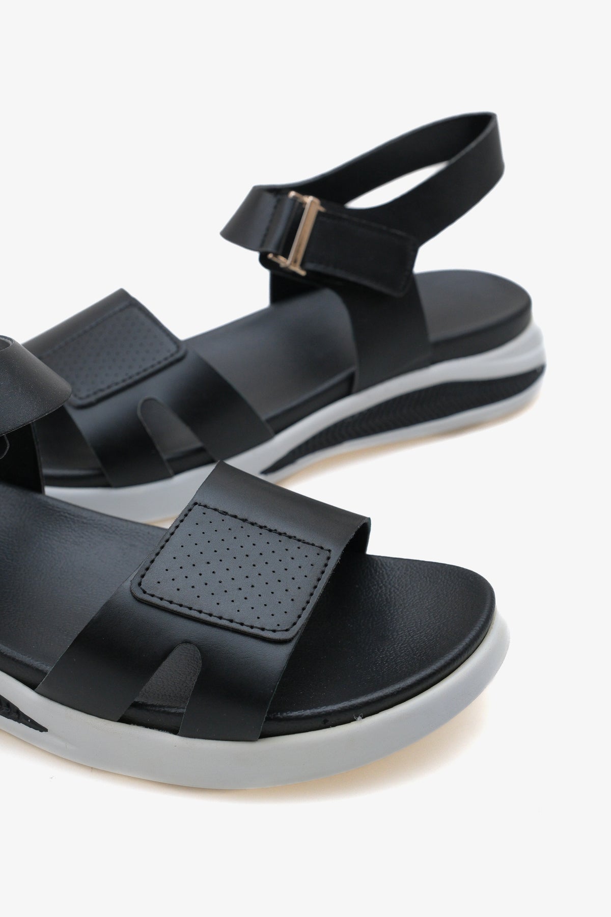 Lojo kadın bantlı kalın spor taban günlük sandalet Orla