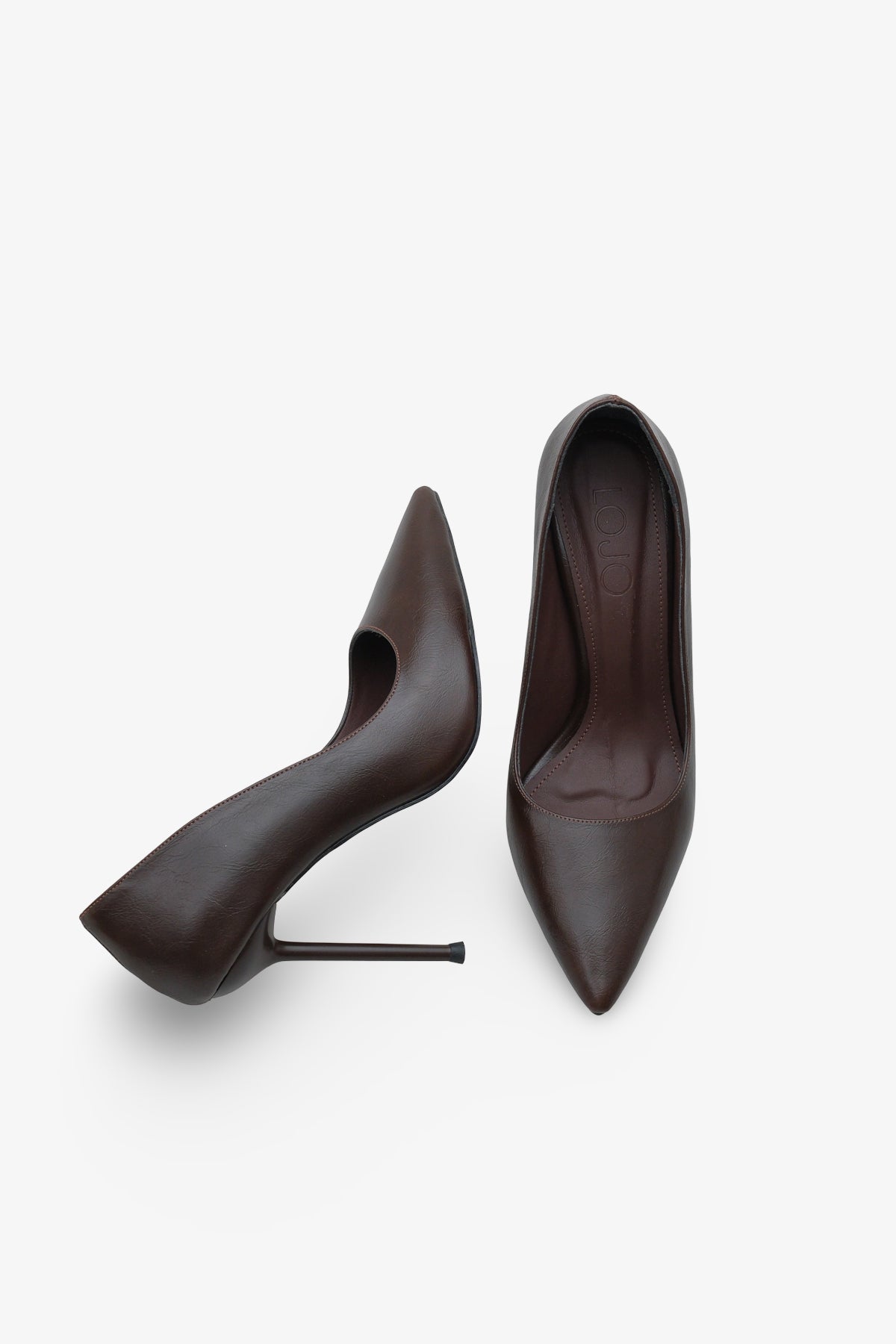 Kadın Sivri Burun Gold Tokalı Günlük Topuklu Stiletto Sersey